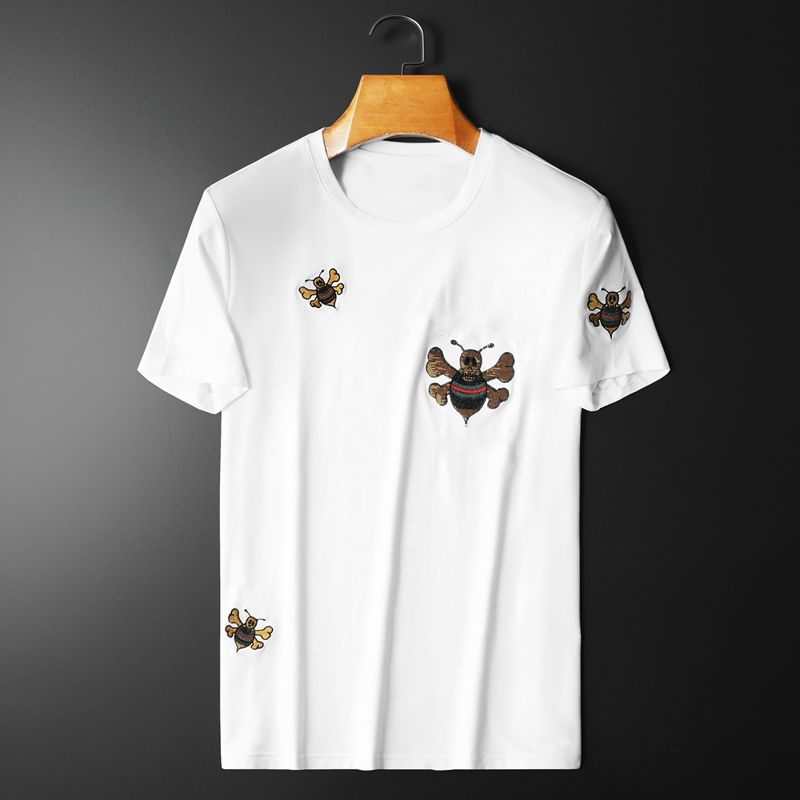 

2022 Mens T Shirt Designer For Men Casual Woman G Shirts Street Women Clothing Crew Neck Short Sleeve Tees 2 Color Man tshirt Top Quality, Other