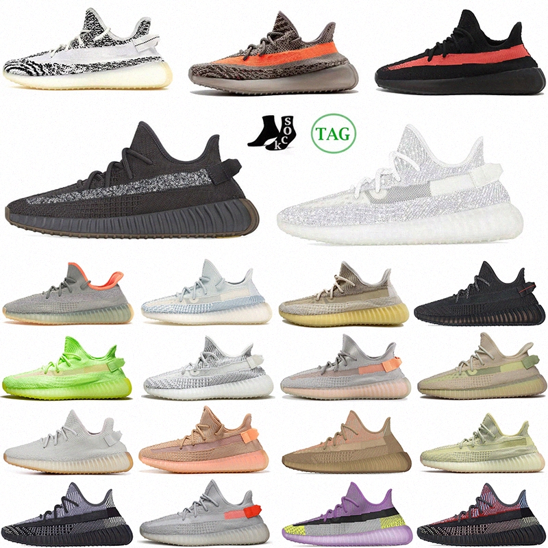 

Designers V2''YEEZIES''350'' Running Shoes shoe Sesame Butter Semi-frozen Cream Zebra Mens Womens Sneakers Fashion Sports Trainers, More