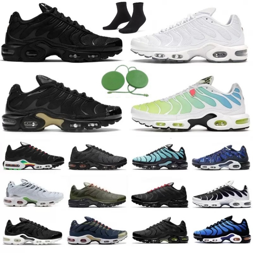 

2022 tn plus mens trainers running shoes white Black Gold Scarab Hyper Jade Royal Atlanta University Blue women Breathable sneakers sports tennis size 36-46 Big Size, 10