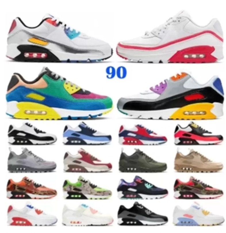 

Air Maxs Mens 90s Running shoes Airmaxs 90 Bred Triple Black Total Be Camo Green Grape Infrared London Obsidian Recraft Royal Pale Ivory men women trainers Sneakers, Pick the color you want