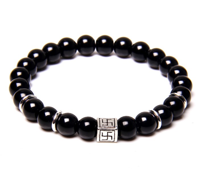 

8mm tube Natural Tiger Eye Stone Beads Bracelet 8mm Round Gem Stone Beaded Energy Bracelet Buddha Jewelry for Women Men fdn4d