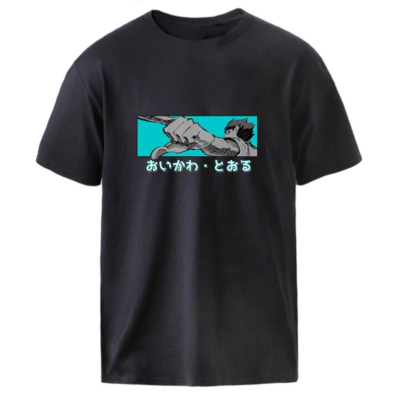 

Men's T-Shirts Haikyuu Oikawa T Shirt Summer Short Sleeve Casual Top Anime Cartoon Character O-Neck Graphic Tee Shirts 2022 Black Tshirt, White;black