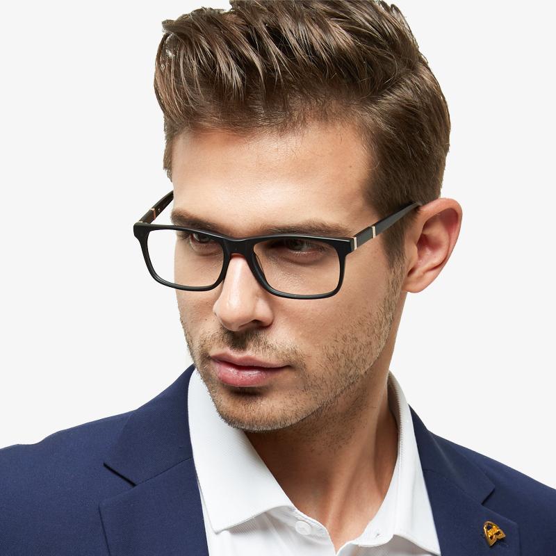 

Fashion Sunglasses Frames CHIARI Men Luxury Square Glasses Frame Business Myopia Optical Prescription Eyeglasses Male Acetate EyewearFashion