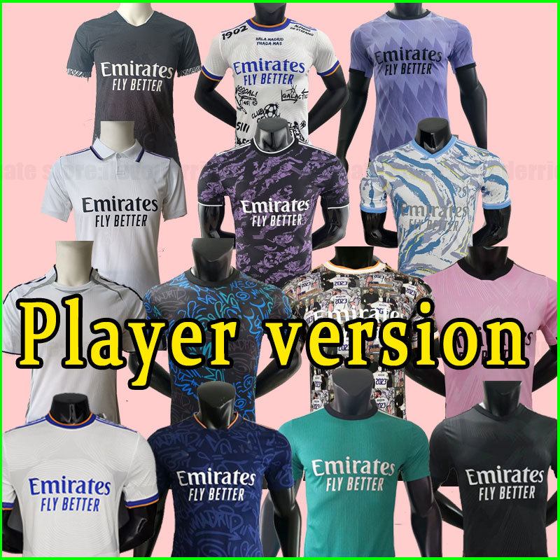 PLAYER VERSION 2022 2023 BENZEMA soccer jerseys 22 23 football shirt Real Madrids CAMAVINGA ALABA MODRIC VALVERDE VINI JR CASEMIRO training champ-image-773565132