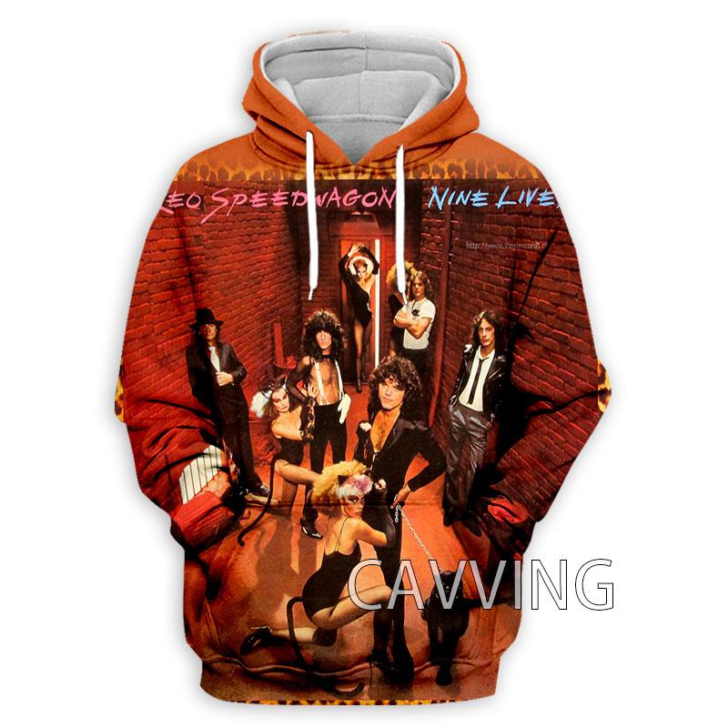 

Men' Hoodies & Sweatshirts Fashion Women/Men' 3D Print REO Speedwagon Rock Hooded Harajuku Hoodie Tops ClothingMen, 12
