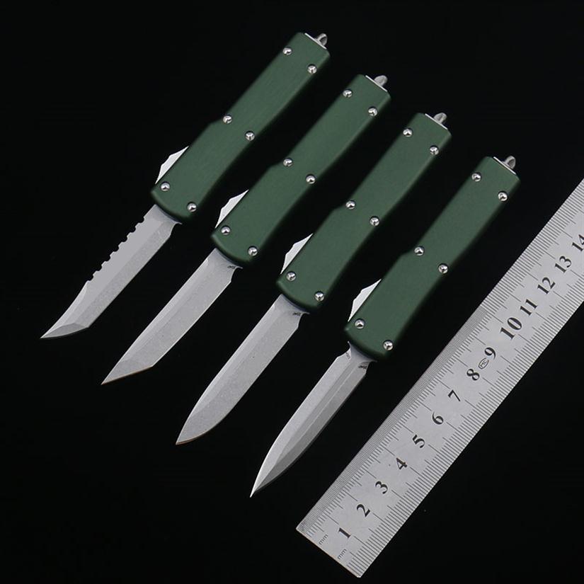 

High Quality UTX-70 Outdoor Portable Hunting Pocket Automatic knives D2 Blade Aviation Aluminum 6061-T6 Handle Tactical EDC Tool K208b