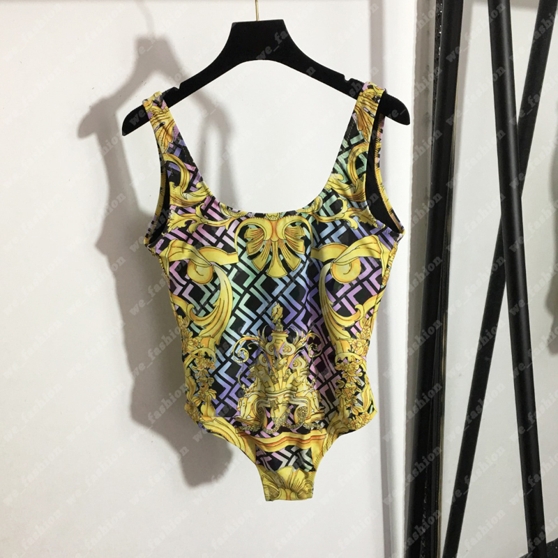 2022 Fashion Swimsuit For Women F Swimwear High Quality One Piece Designer Fendace Bikinis Sexy Woman Bathing Suits Beach Swim Wear