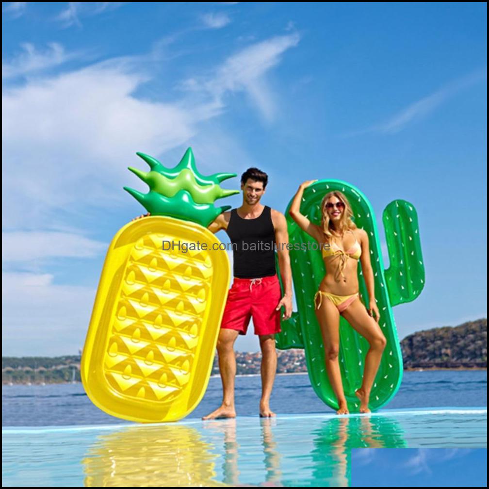 

Inflatable Floats Tubes Swimming Water Sports Outdoors Nt Swim Pool Raft Fun Seat Beach Toy For Adt Baby Child Air Mattresses Life Buoy Dr