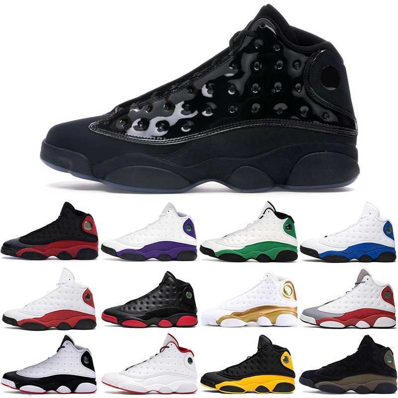 

Red Flint Jumpman 13s Outdoor Shoes for Men Women 13 Hyper Royal Court Purple #19 Aurora Green Olive Black Cat Mens Trainers Sports, #4