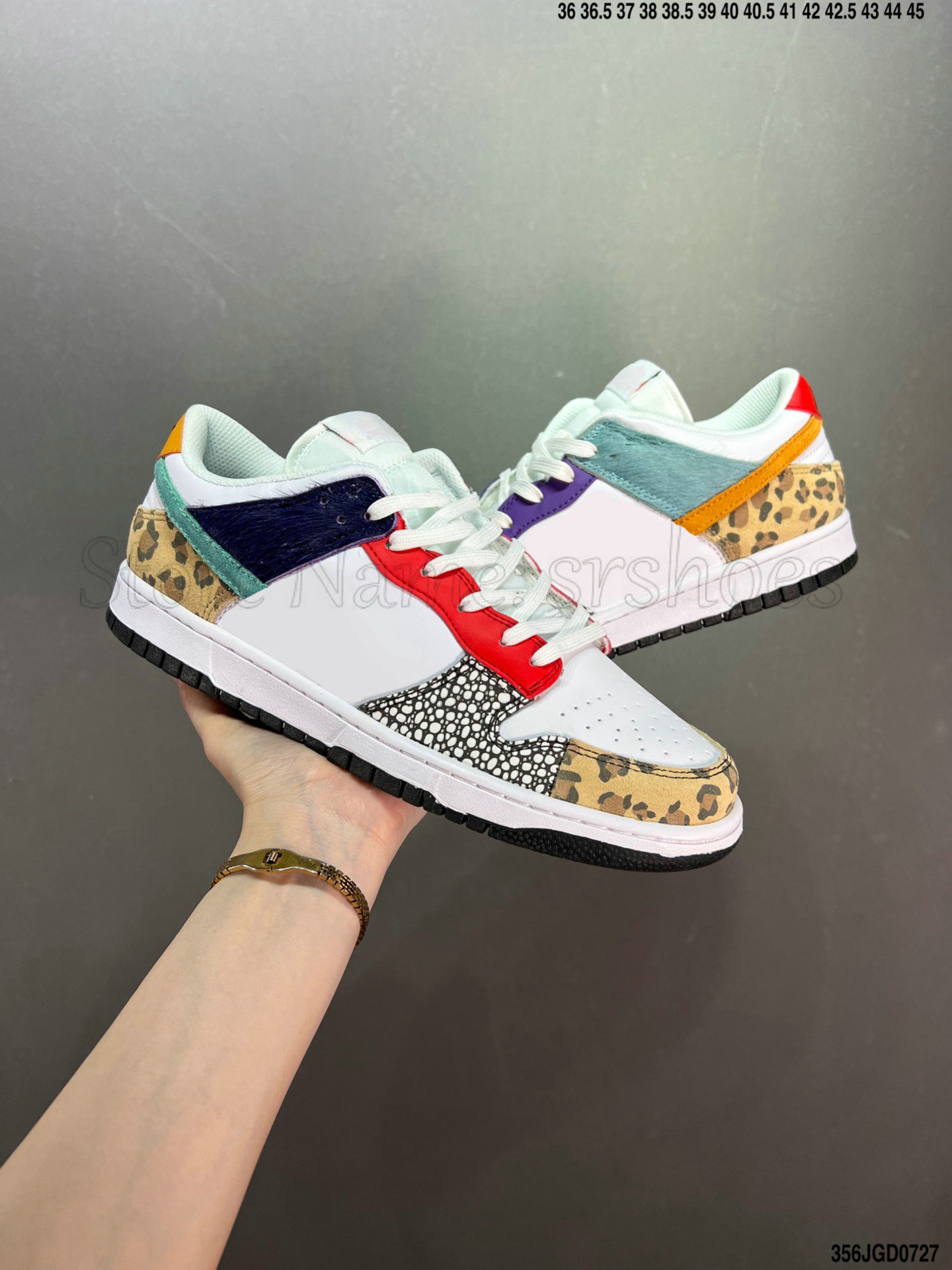 

Fashion Low Casual Skateboard Shoes Animal Colorful Patchwork Mandarin Leopard Trainers Mens Womens Designers Platform Running Sports Sneakers, Customize