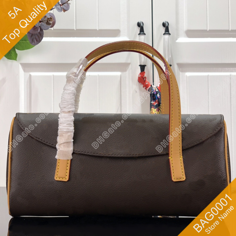 

Totes Tote Bags Women Fashion Vintage Casual Leather Casual Shopping Canvas Open Hasp Crossbody Handbags without box B257 B295 B291Top Quali, Brown