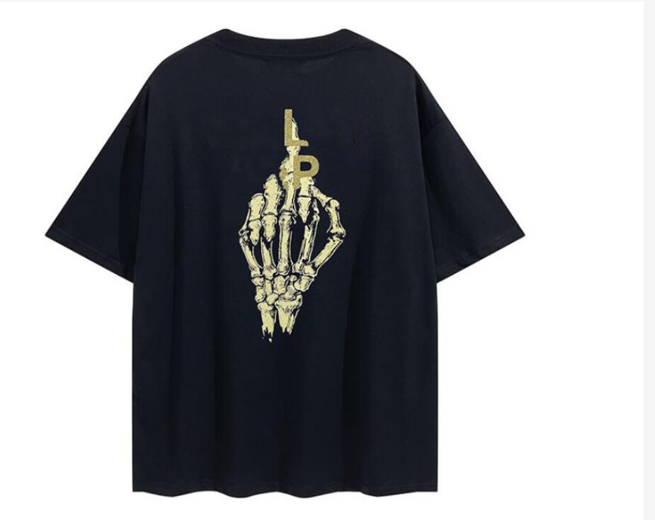 

Men tops Casual Loose Short-sleeved Women T-shirt Hip-Hop Cotton Summer Top