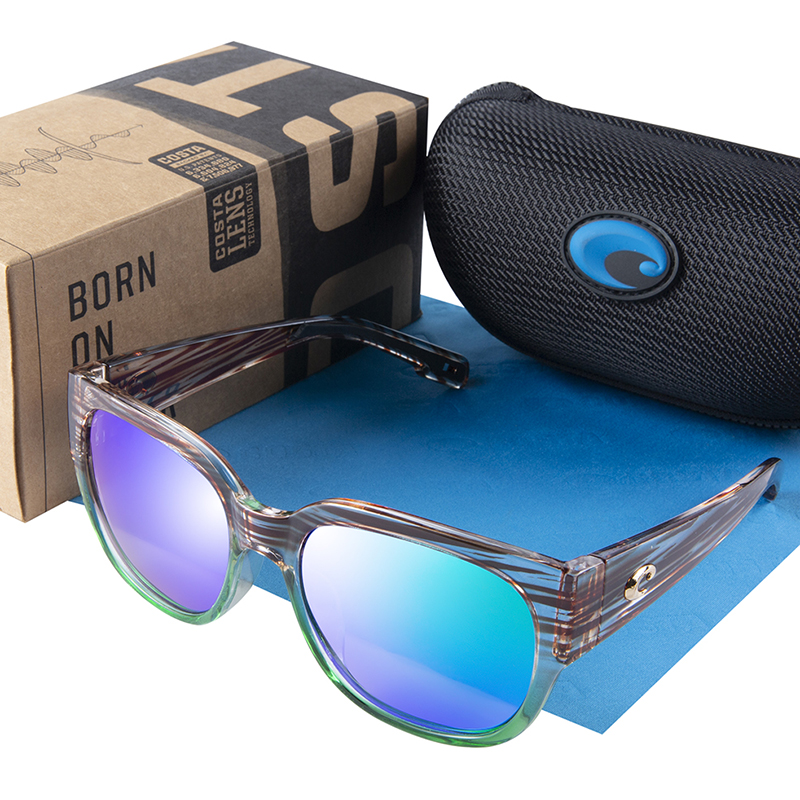 

Costa Brand Design Square Sunglasses Women Female Retro WATERWOMAN Polarized Sunglasses Shades UV400 Oculos Feminino