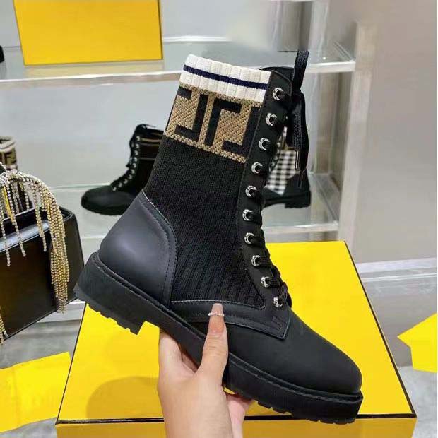 

Women Designer boots Silhouette Fen Ankle Boot martin booties Stretch High Heel Sneaker Winter womens shoes di Motorcycle Riding woman, #4