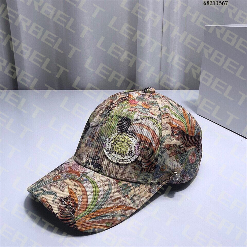 

Tiger Printed Ball Cap Street Hip Hop Baseball Caps Women Men Sport Hat Casquette Travel Peaked Hat, As pic(random print)