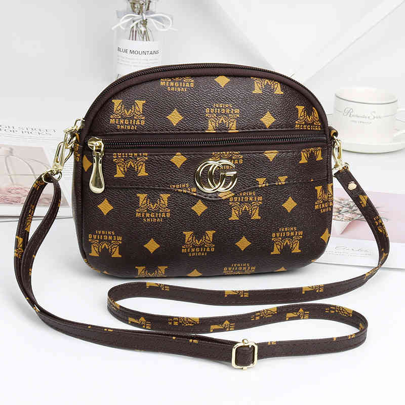 Crossbody for Women New Fashion Small PU Shoulder s Luxury Designer Female Bag Smooth Zipper