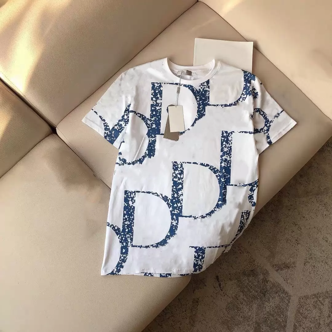 

2022 Men's T-Shirts Fashion Casual Men Clothing Street Designer Tees Shorts Sleeve Tshirts M-4XL, White