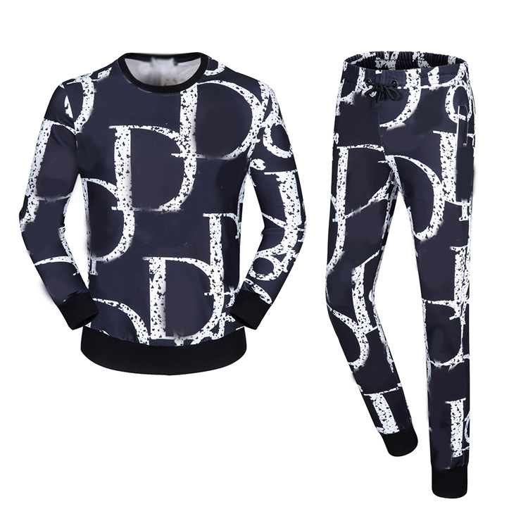 

2022 New high-quality men's tracksuits spring and autumn casual cardigan sweater jacket hooded running training clothes sports suit color matching men and woman00, Black