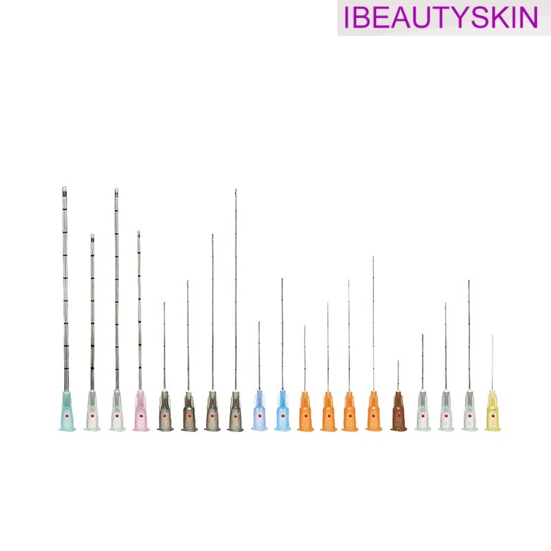 

beauty items Tattoo Needles 18g 21g 22g 23g 25g 27g 30g 50mm 70mm Cannula Fine Micro Canula For Face Body Dermal Fillers Injection