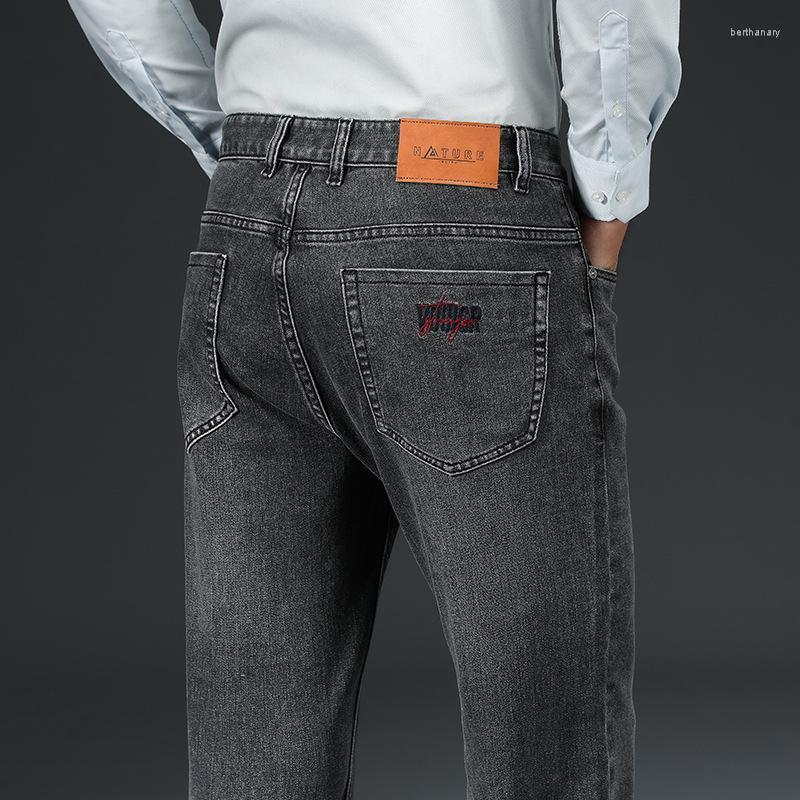 

Men's Jeans Winter And Autumn High Quality Mens Casual Warm Cotton Pants Fashion Baggy JeansMen's Bert22