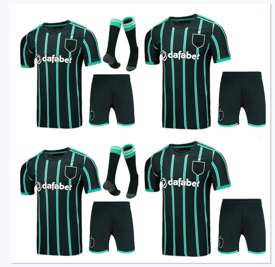 

adult kit 22 23 Celtic away home soccer jersey EDOUARD 2022 2023 BROWN DUFFY TAYLOR ELYOUNOUSSI MCGREGOR away black football shirts