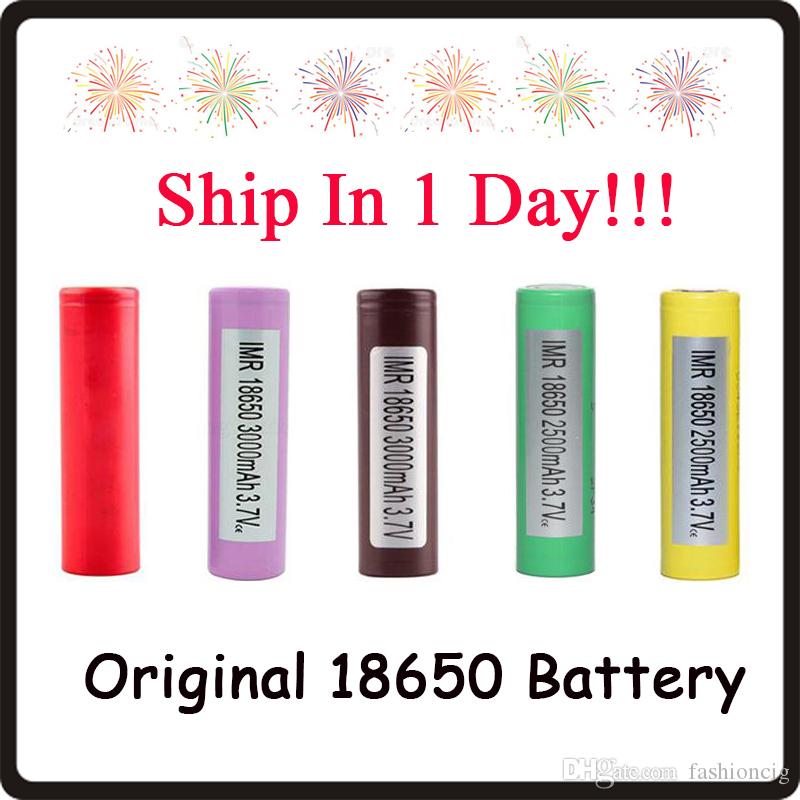 

Authentic 18650 Battery LG HG2 Samsung INR18650 30Q 3000MAH HE2 HE4 INR 25R 2500mah Rechargeable Batteries Using Cell EC041