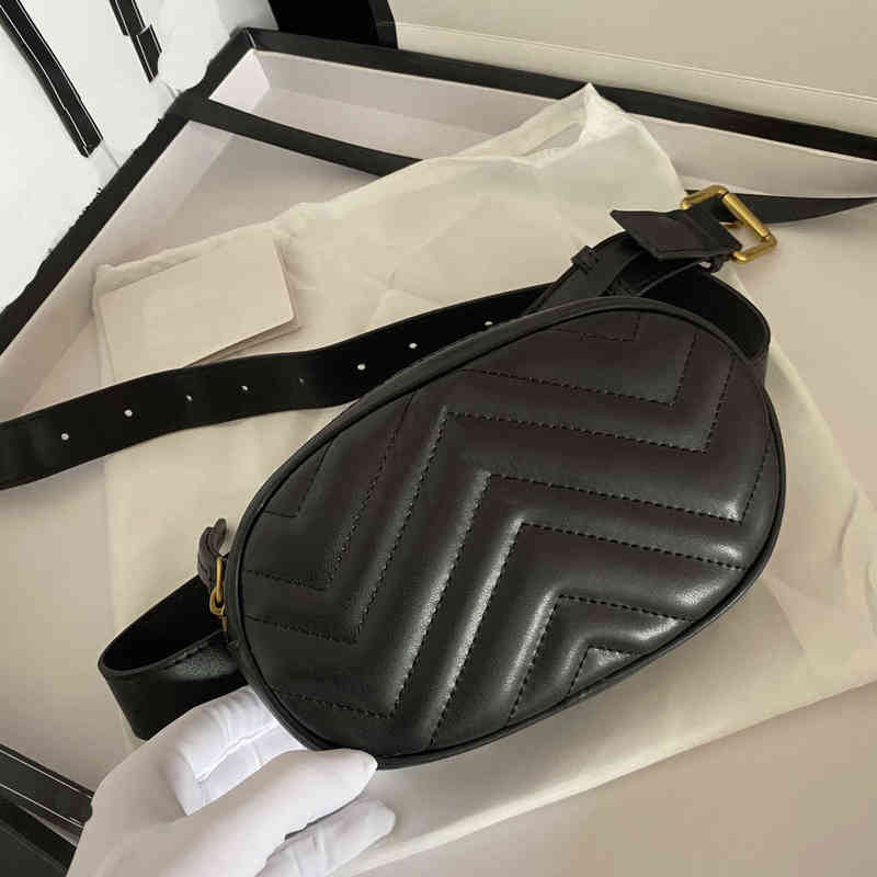 5ALuxurys Designers Femmes Marmont Mini Bum Sacs Ceinture Taille Sacs à main Sac de poitrine Mode Bandoulière Classique Femme Cross Body Sacs à m