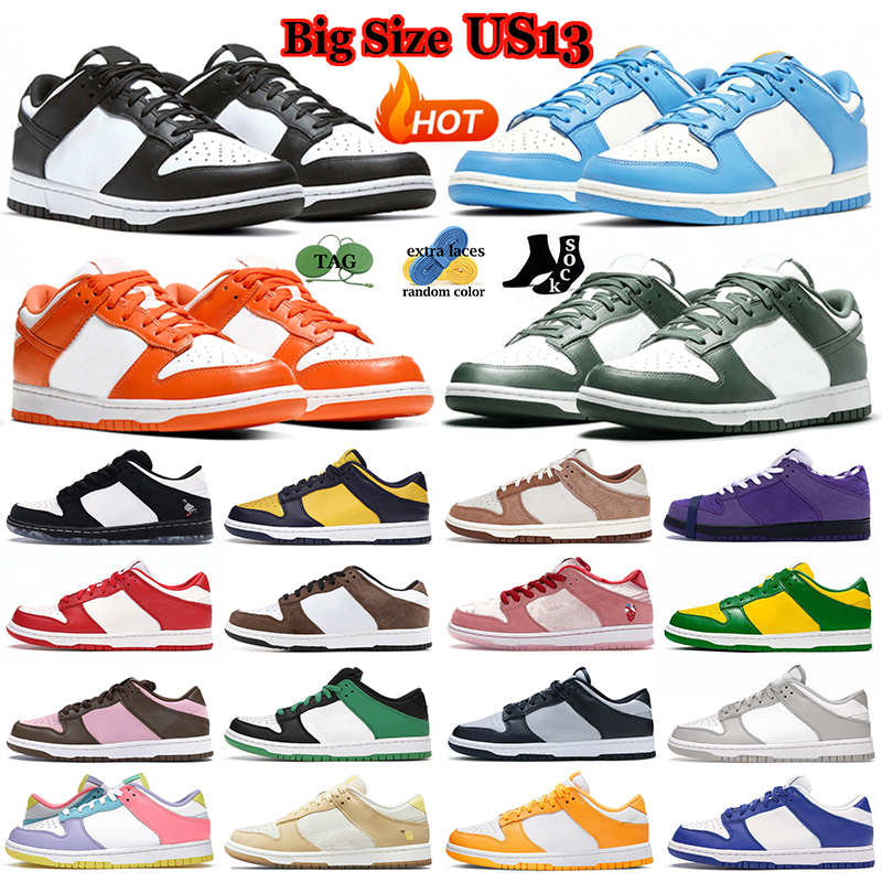 

Big Size US13 casual shoes for women men panda Black White Coast UNC Sail Team Green Court Purple mens trainers outdoor sports sneakers, #37