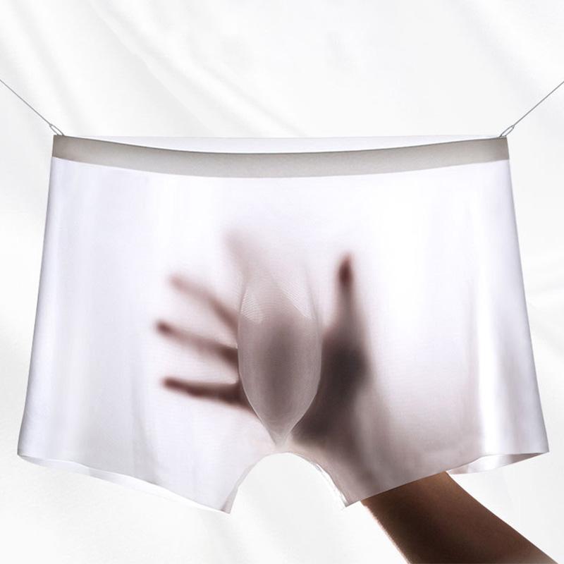 

Underpants Ice Silk Ultra-Thin Men's Boxer 3D Convex Sexy Men Underwear Male Seamless Underwears Comfort Breathable Panties Plus SizeUnd, 05