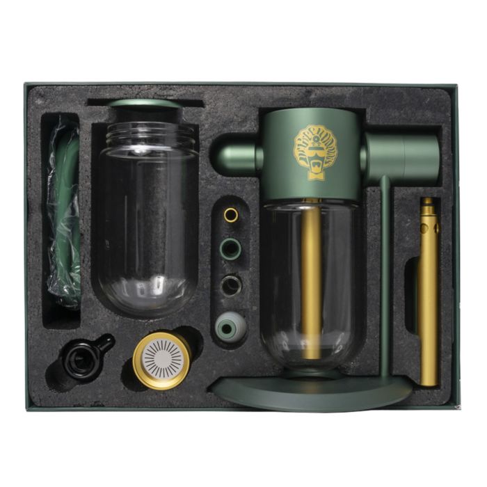 

Greenthumb Glass Gravity Hookah Bong StundenGlass Desktop Shisha 100% High Quality Great Price