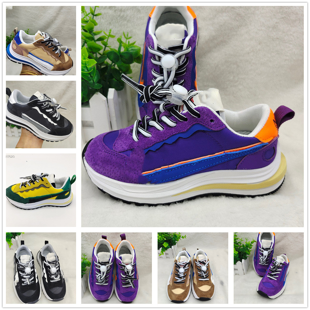 

With Box double hooks kids sneaker wallfe 6531 Sportswear Speed Turf Basketball Shoes for girls Sports Shoe boy Sneakers Boys Sneaker youth Chaussures EU 26-35, 2 26-35