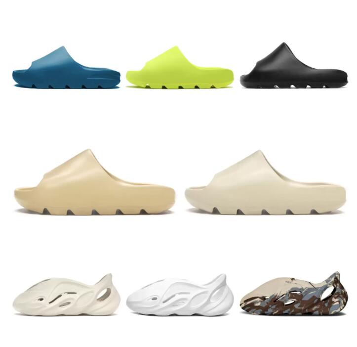 

2022 Foam Runner Slides Designer Sandals Cream Clay Moon Women Mens Slippers Big Size 36-47 Grey Sand Mineral Blue Runners Ochre Onyx Slider Kids Pure Bone Shoes rnnrs, Please contact us