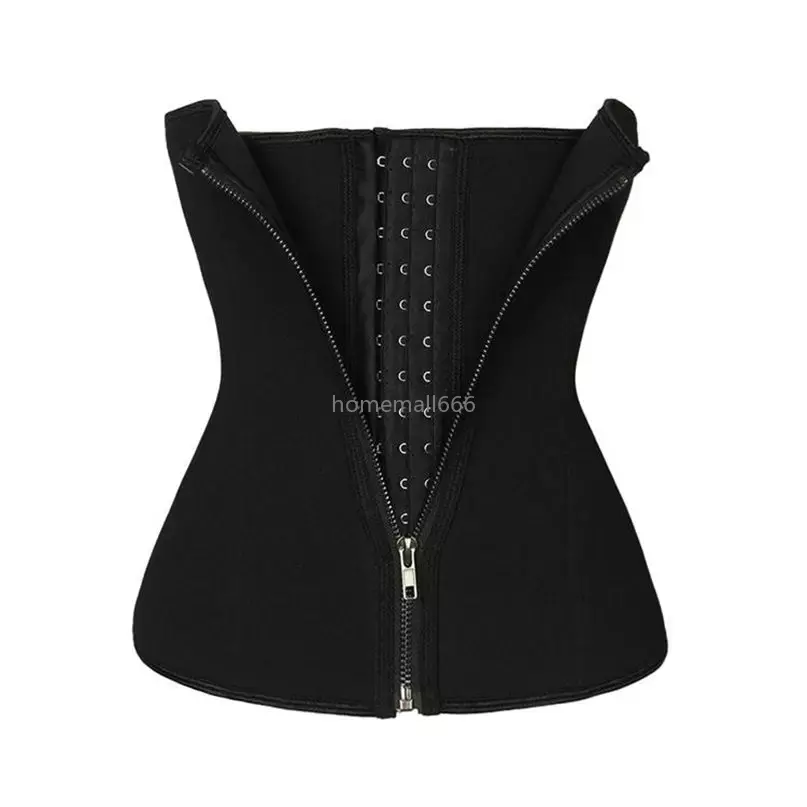 

Fast Womens Shaper Unisex Body Shaper Slimming Shaper Belt Girdles Firm Control Waist Trainer Cincher Plus size Shapewear FY8100, Black