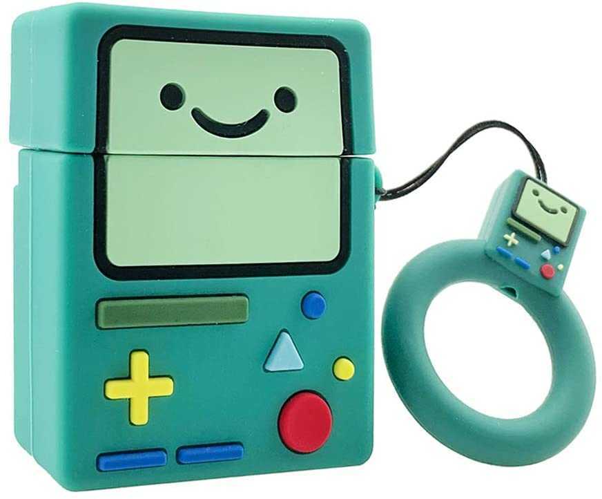 Case for Airpods 1&2 Case,smile Game Boy Shape Airpods Accessories Kits,soft Silicone 3d Cute Funny Cool Cartoon Character Kawaii