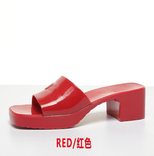 

Women Rubber Slide Sandal lady fruit Platform Slipper Lvsity Embossed Candy Colors Outdoor Beach Flip Flops GGity womens transparent Slides, 01