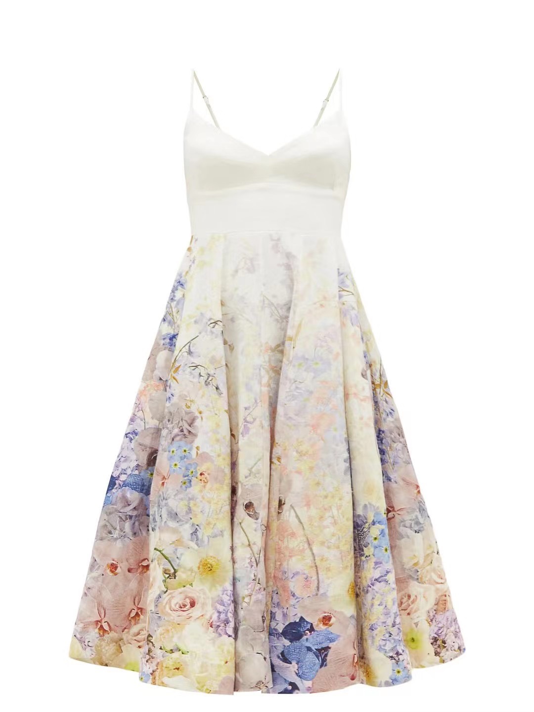 

2022 Australian Fashion linen suspender dress, Multi