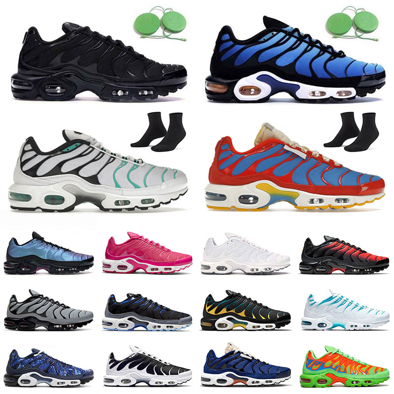 

Big Size US 12 tn plus running shoes tns men designer sneakers Blue Fury terrascape women trainers sports Midnight Navy Pink Prim Hyper Jade Oreo Triple White Jogging, 40-46 reflective olive