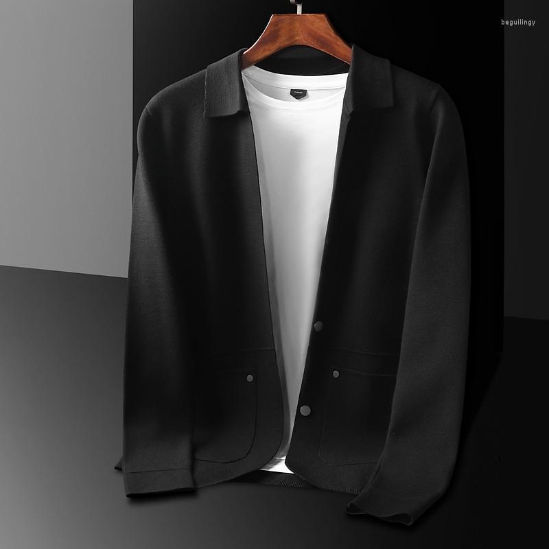 

Men's Sweaters Autumn And Winter Male Luxury Business Casual Cardigan Fashion Slim Fit Knitted Man Jackets 4xl Begu22, Green