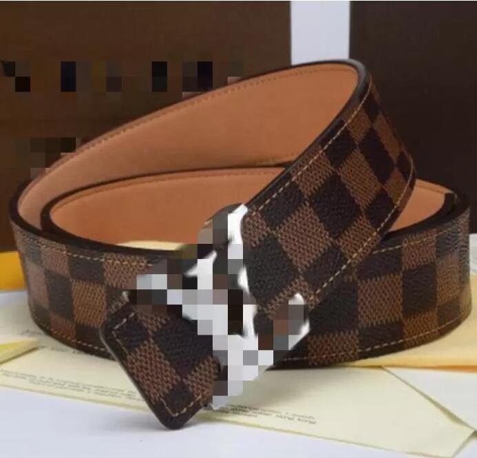 

LVs GGs Louiseity Viutonity VUTTONS 2022 Top Quality Belts Men New Genuine Leather Promotional Automatic E Buckle Belt Fashion Gift Belt, With box