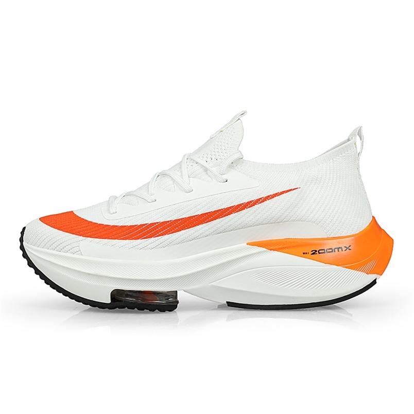 

Trending Breathable Comfortable Mesh Running For Men Sport Couple Shoes Zoom Tempo Next Fly Black Orange Green Sneakers 220520, Black and yellow