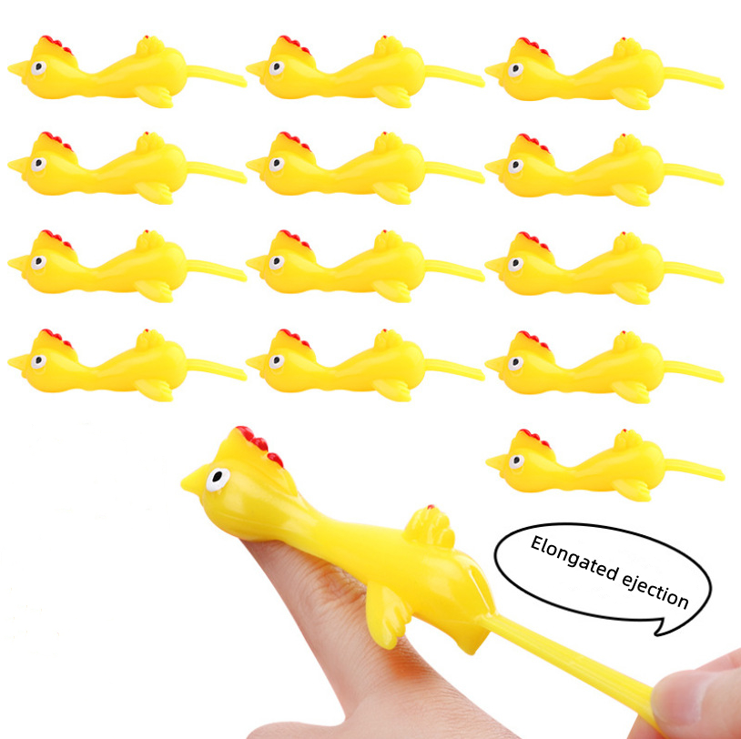 

Fidget Toys Creative Launch Turkey Fun Trick Ejection Chicken Decompression New Strange Finger Catapult Toy Wholesale