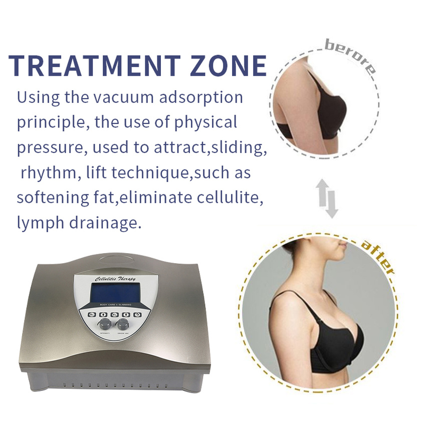 

Breast Enhancement Equipment Cups For Lymphatic Drainage Therapy Body Shaping Massage Beauty Machine