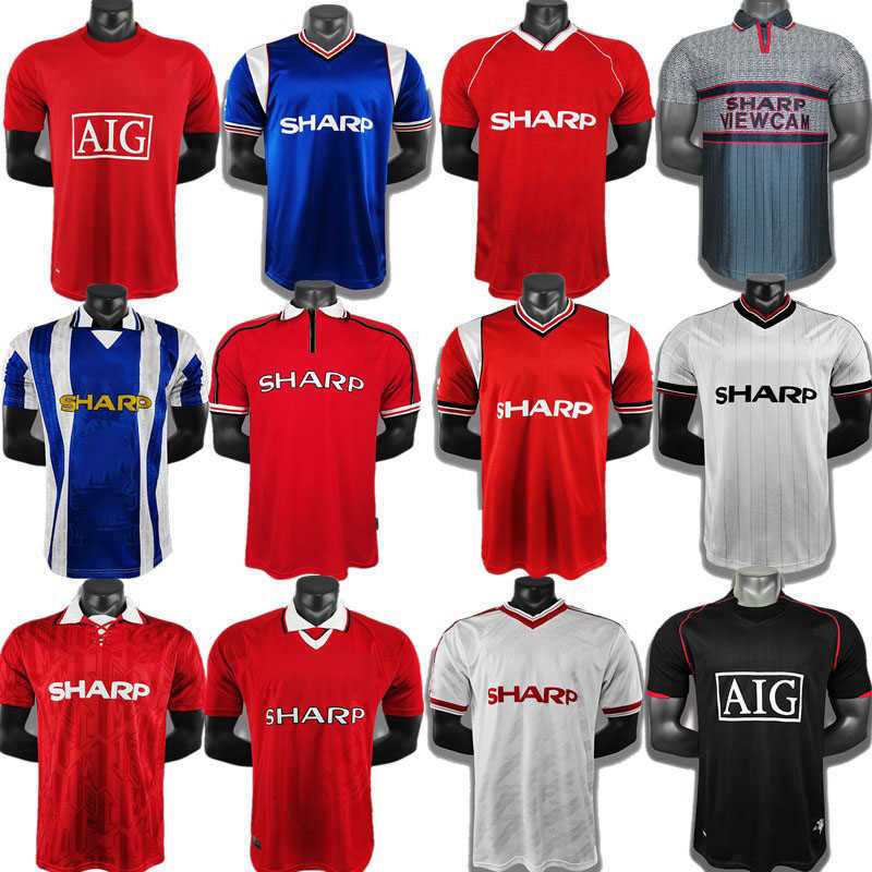 

Retro Jerseys 84 85 86 88 06 07 08 90 91 92 93 94 96 98 99 00 02 CANTONA final match home Away soccer Jersey