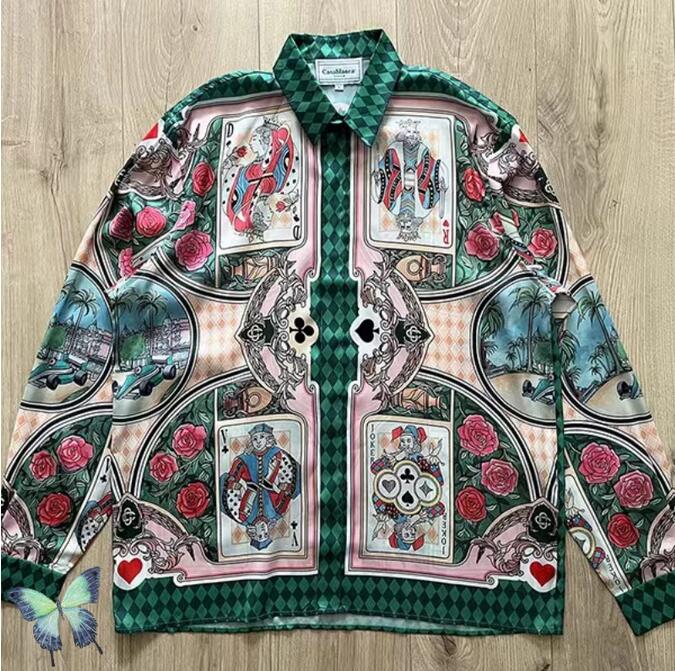 

Men's Casual Shirts 2022 Stock High Quality Long Sleeve Shirt