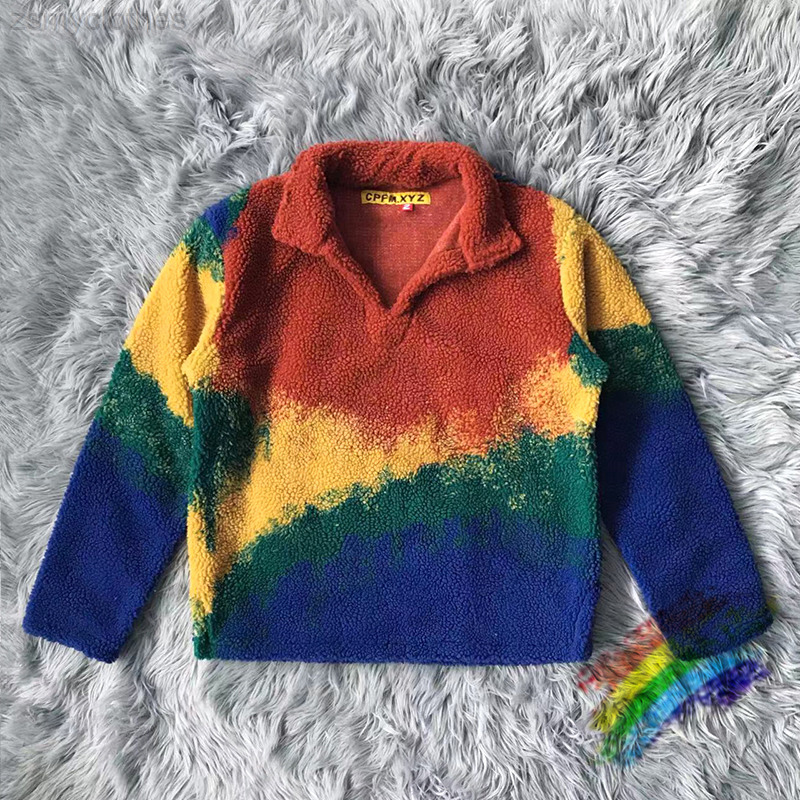 

Half cardigan CPFM.XYZ Rave Cowboy Sweatshirts Women Men High Quality CPFM Coat Hoodie 0811