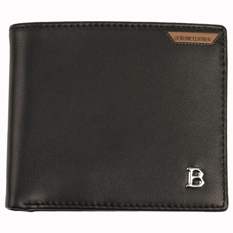 

Wallets High Quality Genuine Leather Wallet Men Cowhide Hasp Small And Slim Coin Pocket Purse Cards Holders PurseWallets WalletsWallets, Black