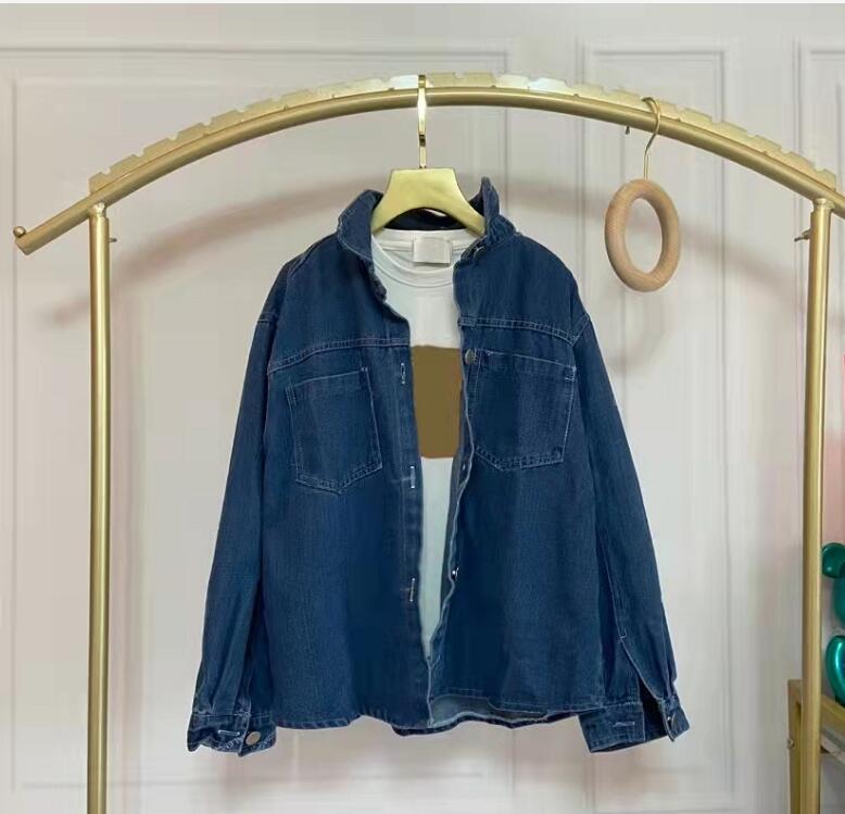 

Luxury Kids Jackets Boy Girl Spring And Autumn Cowboy Coat High Quality Leisure Loose Jacket Fashion Designer Letter Printing Children's Clothing, This link is not sold separately