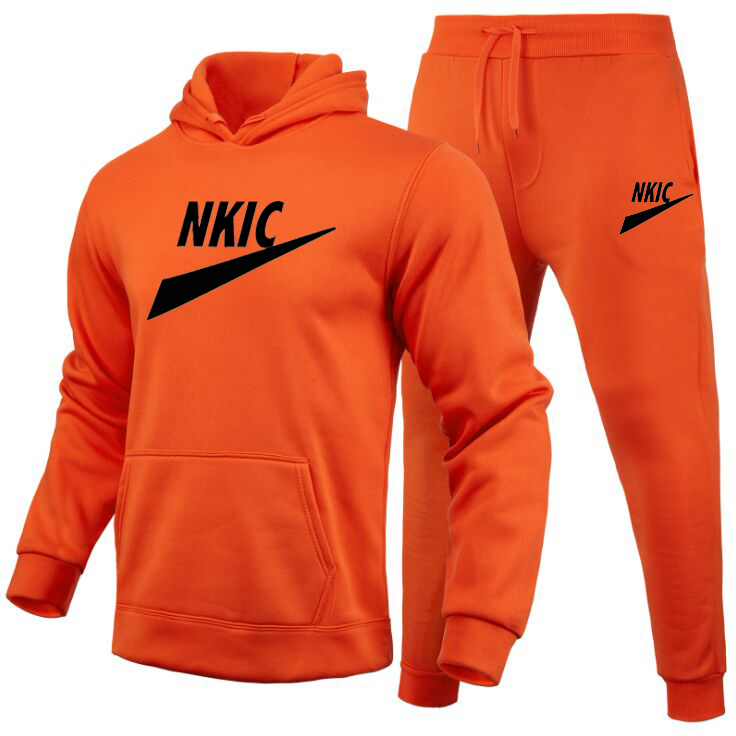

Women' Two Piece Pants Tracksuit Jogger Sportswear Casual Sweatershirts Sweatpants Streetwear Pullover Brand LOGO Print Sports Suit Men Sets, Purple