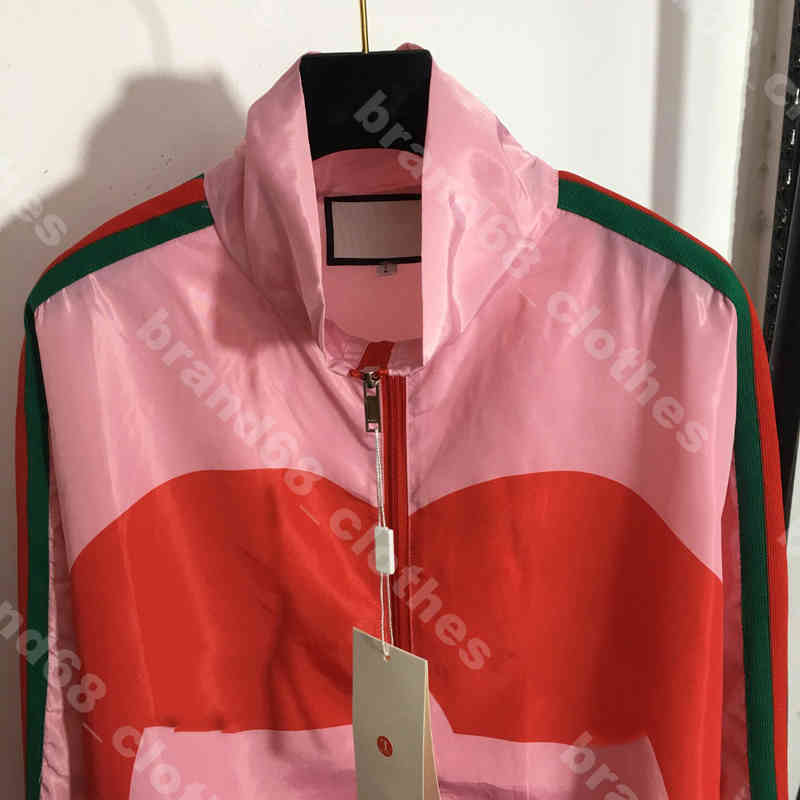 

designer women jacket zip coat cropped long sleeve jacket Big G logo g..cci brand print spring Autumn Style Slim for Lady Outfit Classcia Windbreaker Coats -L a1