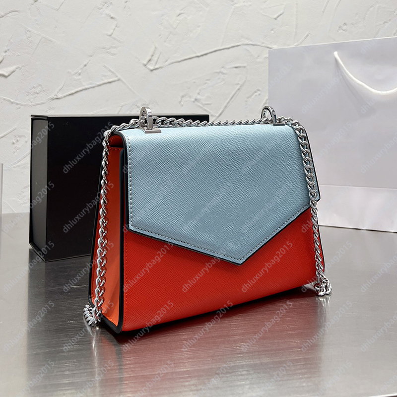 Split Luxury Women Trunk Bags Leather Classic Shoulder Bag Vintage Crossbody Designer Cross Body 4 Colors Cosmetic Cases